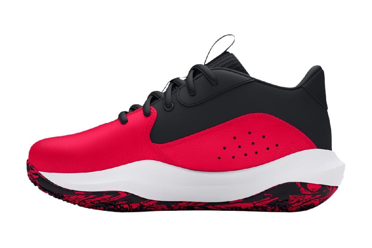 Kids Running Sneakers (Red & Black) | walkverve Brand | Lightweight Non-Slip Athletic Shoes