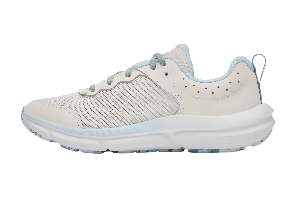 Kids Breathable Lightweight Running Shoes (Beige & Blue) | walkverve Brand | Non-Slip Cushion Athletic Sneakers